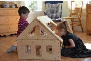 Our Maine Dollhouse by Elves & Angels environmentally friendly 