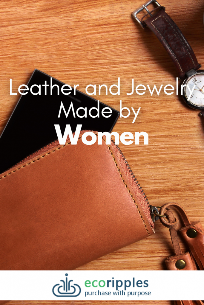Leather sustainable products - leather wallet - Pinterest
