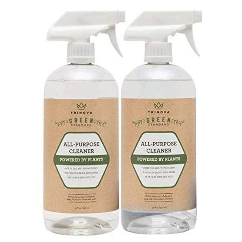 Eco-Friendly Cleaning Products - Trinova Natural All Purpose Cleaner Organic - Multi Surface Cleaning Spray